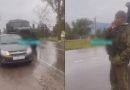 Відео . “ Наші військові переїзджають мою машину !!! ” У Валуйках Бiлгоподської області стався показовий інцидент